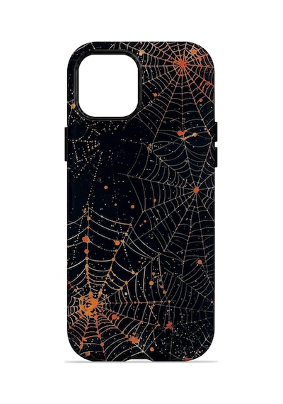 Velvoria Valestra Spiderweb Night Apple iPhone Uyumlu 14 Darbe Korumalı Kılıf Valestra Select - Spiderweb Night