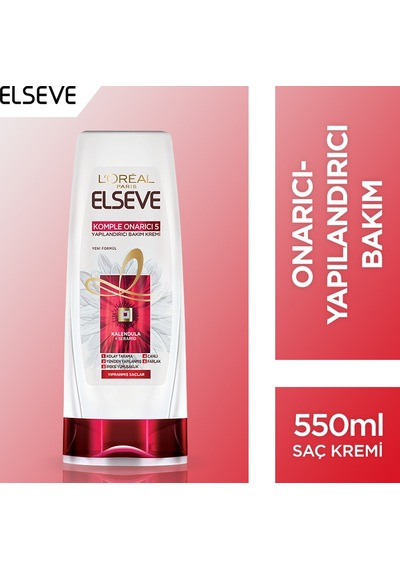 Elseve Komple Onarıcı 5 Saç Kremi 650 ML