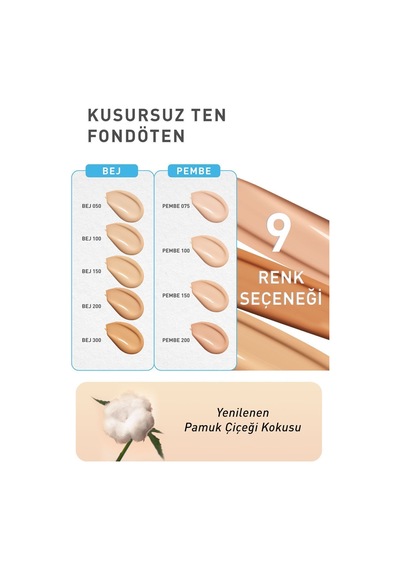 Yves Rocher Kusursuz Ten Fondöten-pembe 100-30 Ml-54337