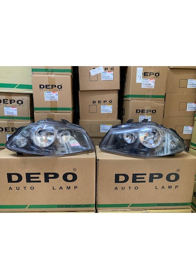 Seat Ibıza / Cordoba 2002-2008 Arası Depo Sağ Ve Sol Far Takım 6l1941029 / 6l1941030