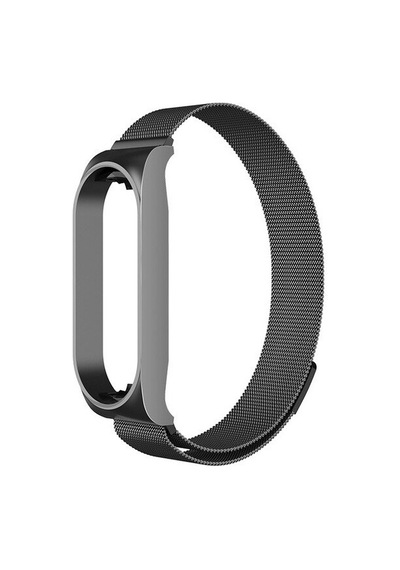 Xiaomi Mi Band 5-6-7 Uyumlu Metal Kasalı Mıknatıslı Kayış-KY52