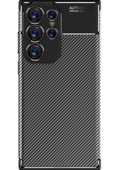 Samsung Uyumlu S23 Ultra Kılıf Negro Silikon Kapak