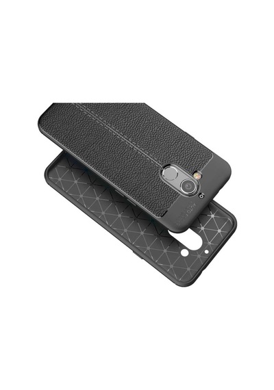 General Mobile 8 Kılıf Deri Tarzı Niss Silikon Case