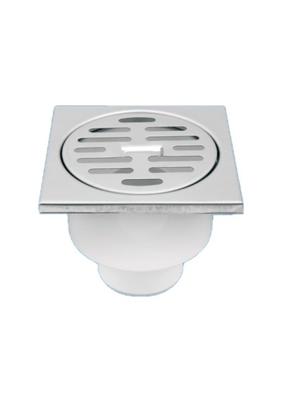 Gama 10X10 Krom Yer Süzgeci Alttan 21603