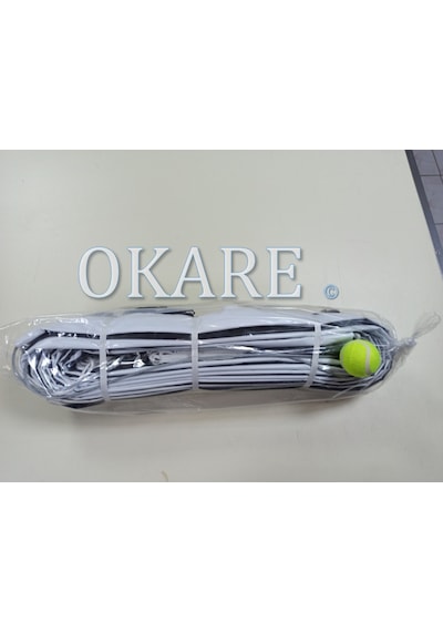 Profesyonel İmalattan 4 Dikiş Tenis Filesi