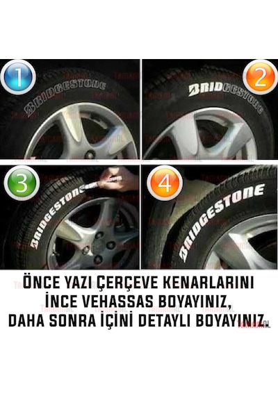 Lastik Kalemi Alman Markası Beyaz Sarı Kırmızı Mavi Turuncu Yeşil