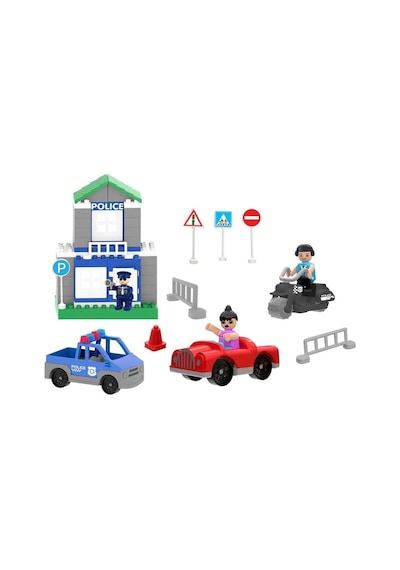 03 613 Double Bloklar Trafik Seti Mavi
