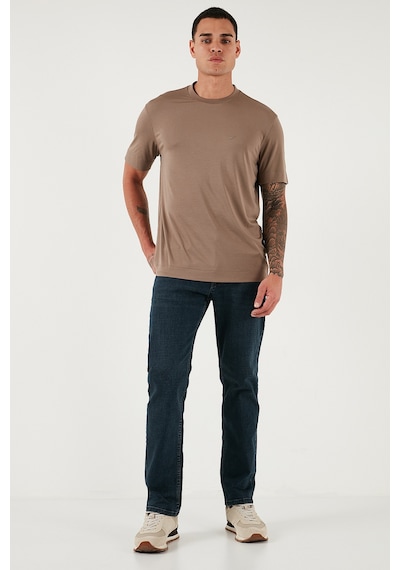 Buratti Streç Pamuklu Comfort Fit Yüksek Bel Boru Paça Jeans Erkek Kot Pantolon 4412C26Texas Mavi Buratti Streç Pamuklu Comfort Fit Yüksek Bel Boru Paça Jeans Erkek Kot Pantolon 4412C26Texas Mavi