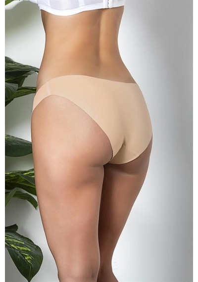 Fevien 3'lü Dikişsiz, İz Yapmaz, Lazer Kesim, Slip Külot Cappucino Brf21261 Cappucino
