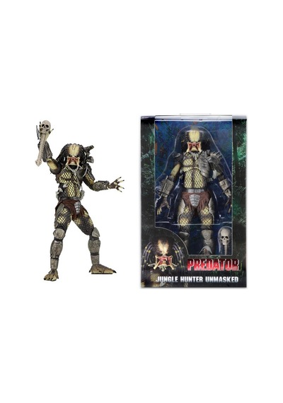 Predator 30th Anniversary Jungle Hunter Unmasked Figür