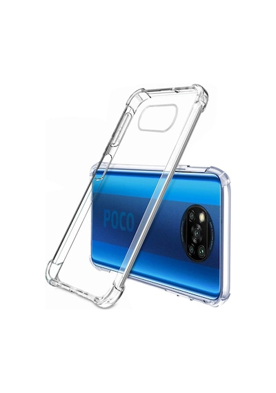 Xiaomi Poco X3 Pro Kilif Köse Korumali Seffaf Silikon Kapak 415481359