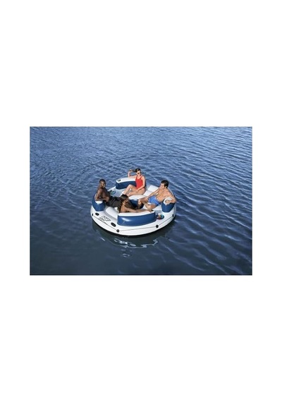 Bestway Bestway Hydro-force Lazy Dayz Banyo Adası 256 Cm, Yuvarla