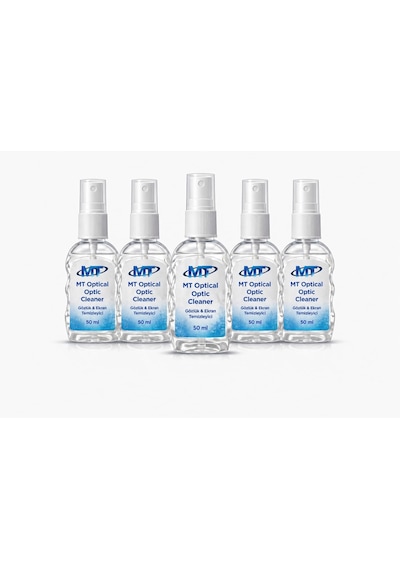 Modatüm Gözlük Camı Temizleme Spreyi 5 Adet 50ml, Tv-tablet Ekran, Çok Amaçlı Temizleme Spreyi