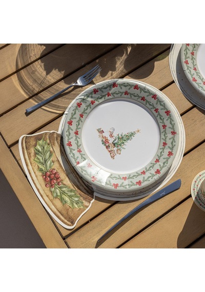 Xmas Tale Kağıt Amerikan Servis 30x39 Cm 12'li Paket Beyaz