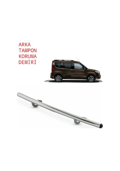 Opel Combo Arka Tampon Koruma Demiri 2010 2011 2012 2013 2014