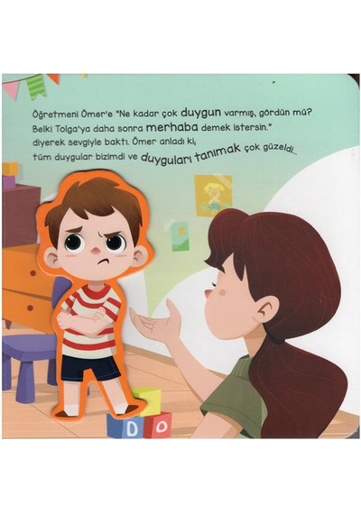 2 Yaş Cırt Cırtlı Hikaye Serisi - Merhaba Duygularım (Sincap Kit