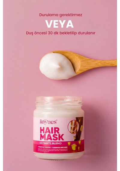 Royues Nemlendirici Saç Maskesi 190 ML