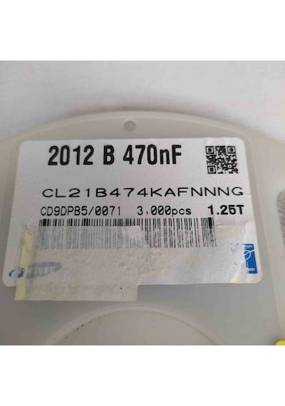 Cl21b474kafnnng 470nf 25v 805 X7r 56 Adet