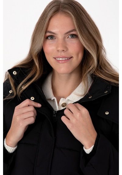 U.s. Polo Assn. Kadın Siyah Mont 50308625-vr046 Siyah