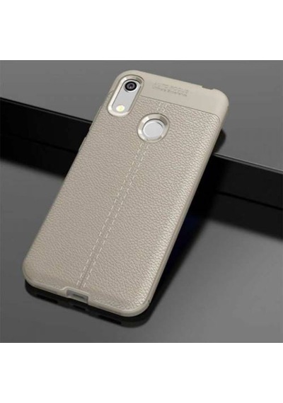 Huawei Y6S 2019 Kılıf Zore Niss Deri Desenli Silikon Kılıf