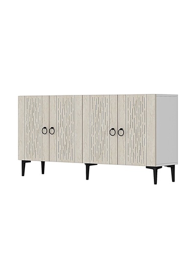 Ka1515bt Rain Konsol Ve Tv Sehpası Beyaz-traverten 150cm