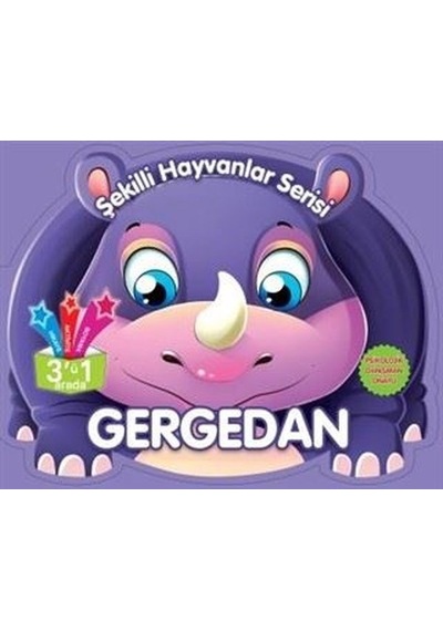 Gergedan - Şekilli Hayvanlar Serisi- Parıltı Yayınları
