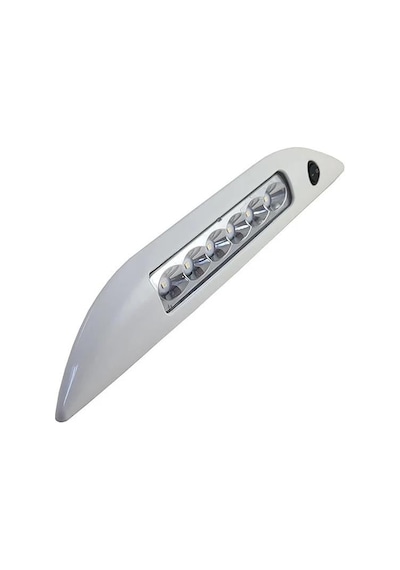 Shuıvan Dış Led Lamba Açılı On-off 12v/24v Beyaz Kasa - Beyaz Işık-1071