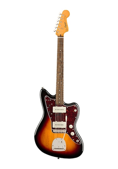Squier 0374083500 Classic Vibe '60s Jazzmaster Elektro Gitar 3-color Sunburst Laurel Klavye Ofset Gövde Ve Geniş Ton Yelpazesi Squier 0374083500 Classic Vibe '60s Jazzmaster Elektro Gitar 3-color Sunburst Laurel Klavye Ofset Gövde Ve Geniş Ton Yelpazesi