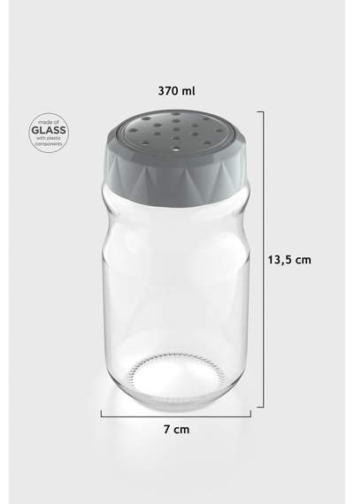 Renga Lexa 370 Ml Cam Baharatlık 161016 Gri Gri