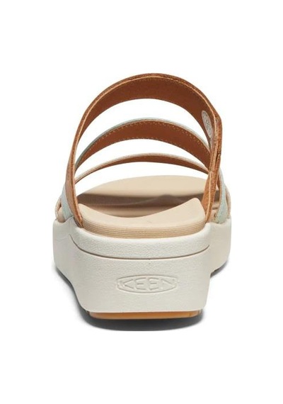 Keen 1027269 Ellecity Slide Natural Leather/clearly Aqua Kadın Terlik 001