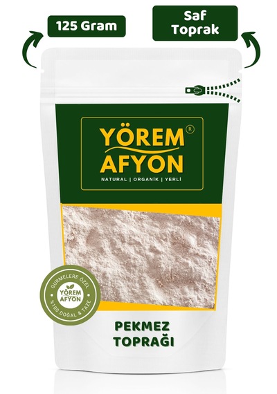 Yörem Afyon Toros Dağlarnın Mucizesi Pekmezlerin Berraklık Ve Lezzet Sırrı Doğal Pekmez Toprağı Ak Toprak 125g