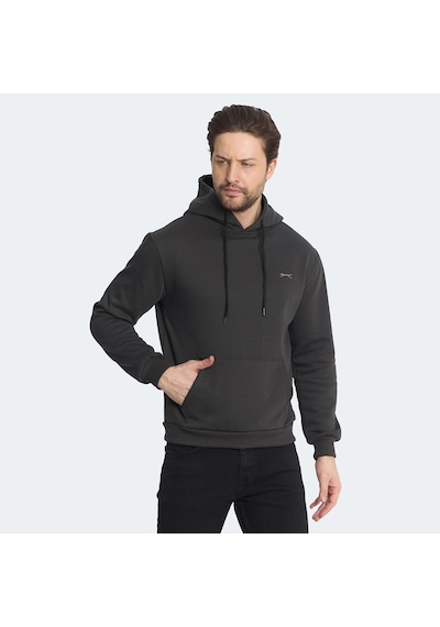 Slazenger KICKSON IN Erkek Sweatshirt Antrasit