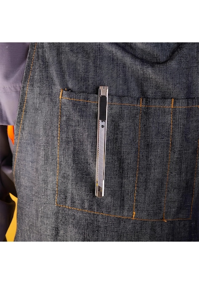 Kyrotech Profesyonel Cep Tipi İnce Metal Maket Bıçağı Alüminyum Kasalı Otomatik Bıçak Kilit Sistemli Falçata Cep Asma Klipsli 132 Mm