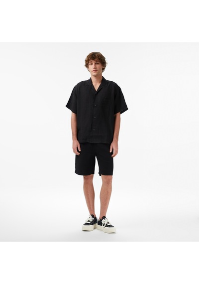 Unıted4 Regular Fit Erkek Siyah Gömlek Kete
