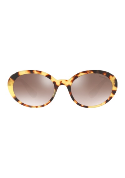 Miu Miu 01Us 7S0Qz9 Aynalı Leopar Desen Güneş Gözlüğü