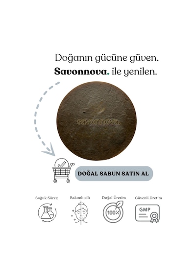 Doğal Çam Katranı Sabunu, Cilt Sorunları İçin Katkısız Sabun 100gr