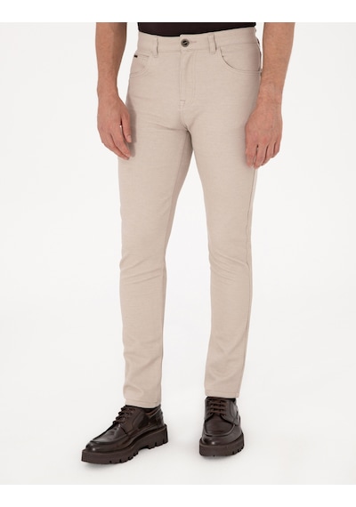 Pierre Cardin Erkek Bej Pantolon Kanvas-chino 50310857-vr011 Bej