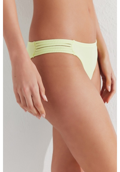 Penti Yeşil Ribbed Basic Chic Bikini Altı