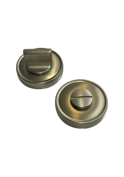 System Yuvarlak Wc Banyo Rozeti Nikel Saten Renk Ro14w Nbm