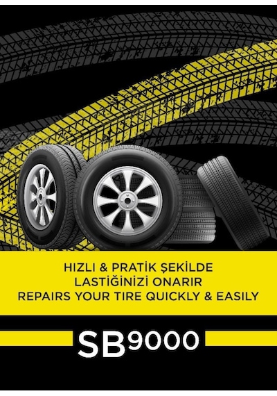 Sibax Sb9000 Lastik Tamir Kiti 400 Ml X 2 Adet
