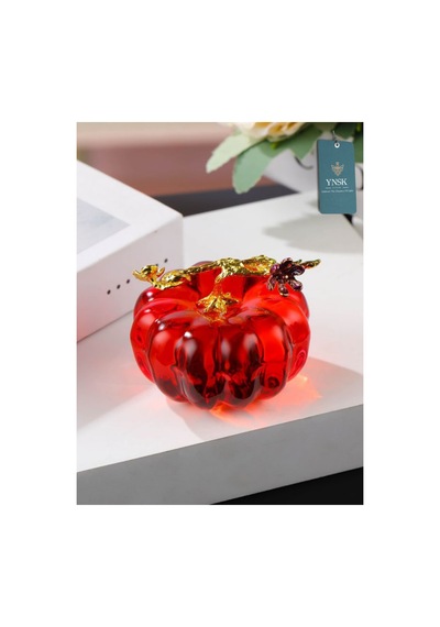 Chacha Home Luxury Autumn Kristal Cam Kabak Dekoratif Obje - 6 Cm 1 Adet