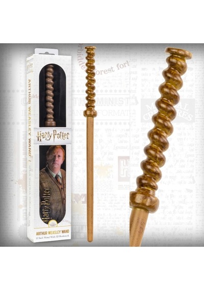 Noble Collection Harry Potter  Wand Of Arthur Weasley Pvc Asa