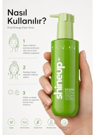 Fruit Energy Tonik Gözenek Sıkılaştırıcı Yüz Toniği 200 Ml