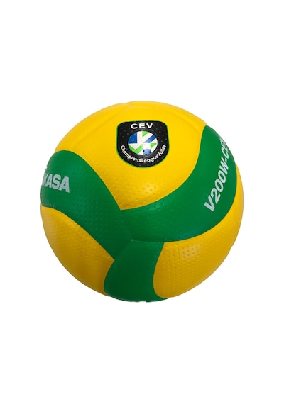 Mikasa V200W-CEV FIVB Onaylı Voleybol Topu Sarı Yeşil Sarı - Yeşil
