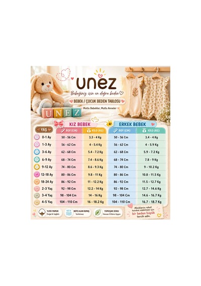 Bambino 2. Unez Kız Bebek Müslin Tulum Seti Fırfır Kollu Pamuklu Yazlık 2'li Takım Bej Bej