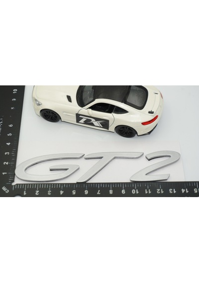 Dk Tuning Porsche 911 Gt2 Bagaj Gri Abs Yazı Logo Amblem