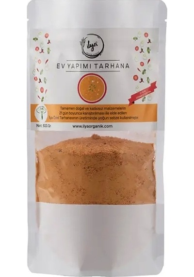 İlya Organik Doğal Ev Yapımı Tarhana 500 G