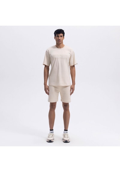 Ellesse Bisiklet Yaka Ekru Erkek T-shirt Em589 Ekru