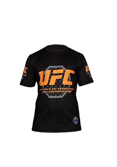 Dosmai Dijital Baskılı Ufc Bisiklet Yaka Spor T-shirt Uft106