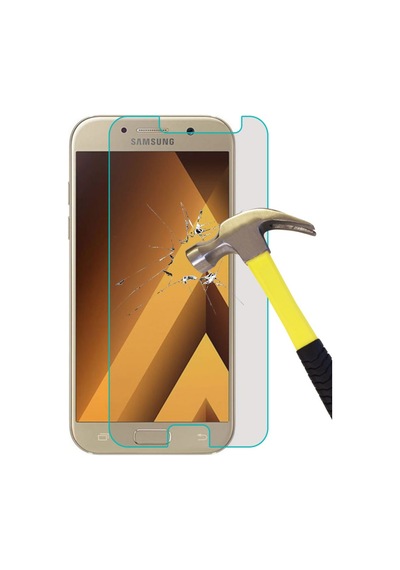 Samsung Uyumlu Galaxy A7 2017 Temperli Kırılmaz Cam Ekran Koruyucu (521419390)